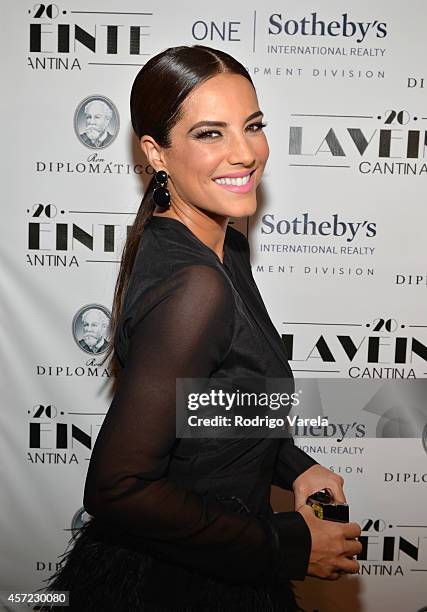 Gaby Espino attends I Love Venezuelan Foundation Event Cantina La No. 20 at The Icon Brickell on October 14, 2014 in Miami, Florida.