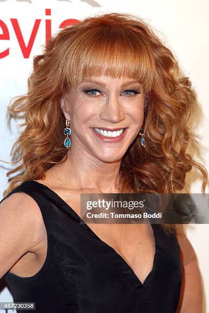 Actress Kathy Griffin attends the 20th annual Fulfillment Fund Stars benefit gala held at The Beverly Hilton Hotel on October 14, 2014 in Beverly...