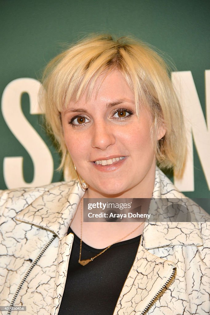 Lena Dunham Signs And Discusses Her New Book "Not That Kind Of Girl"