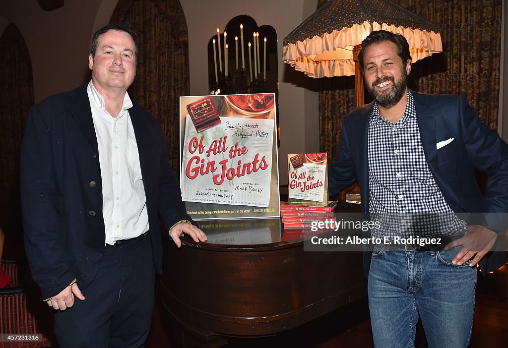 Publication Celebration Of Mark Bailey And Ed Hemingway's "Of All The Gin Joints"