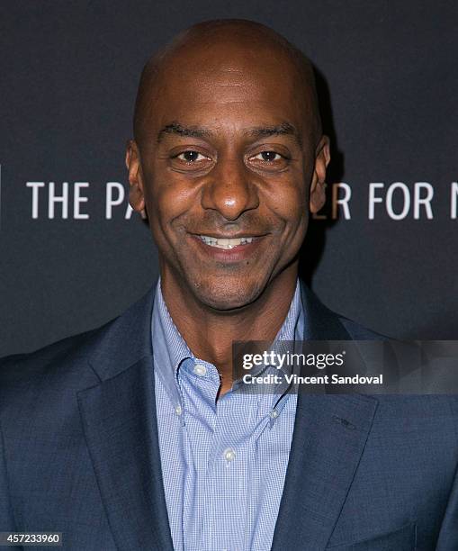 Stephen G. Hill attends The Paley Center for Media Presents an Evening with "Real Husbands of Hollywood" at The Paley Center for Media on October 14,...