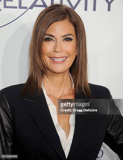 Actress Teri Hatcher arrives at the 20th Annual Fulfillment Fund Stars Benefit Gala at The Beverly Hilton Hotel on October 14, 2014 in Beverly Hills,...