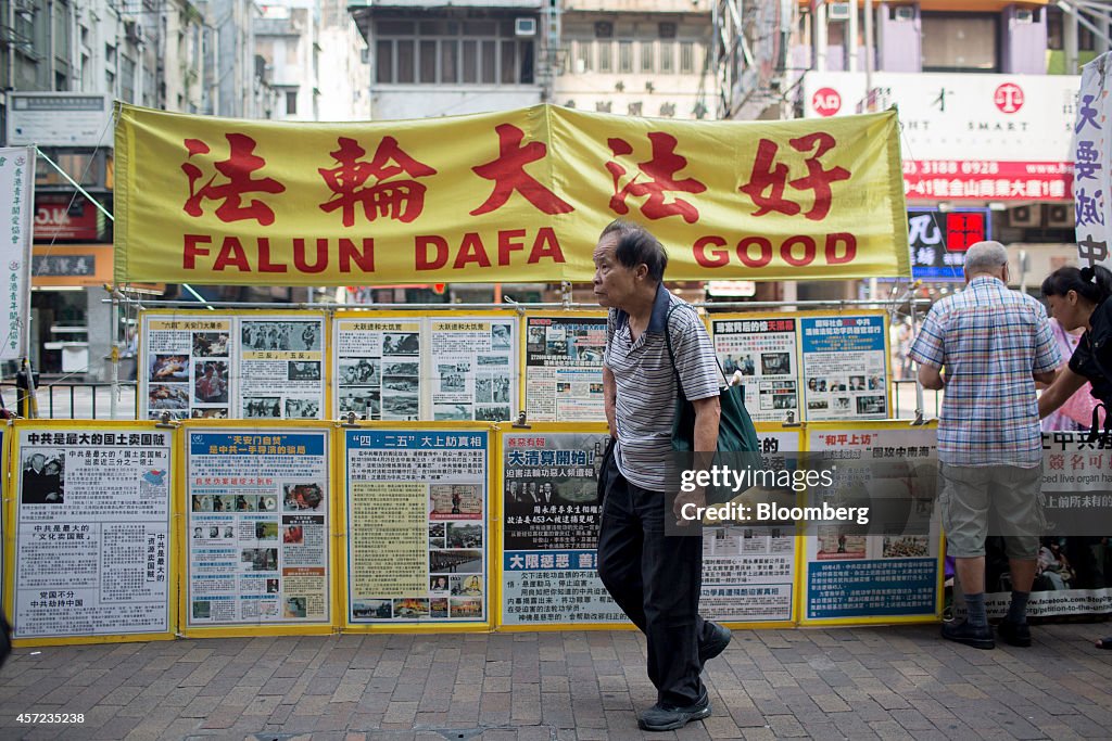 Economy Images In Mongkok As Protests Continue
