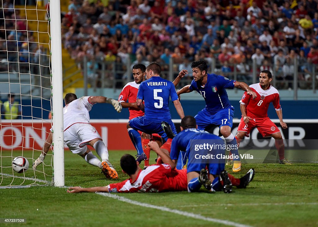 Malta v Italy - EURO 2016 Qualifier