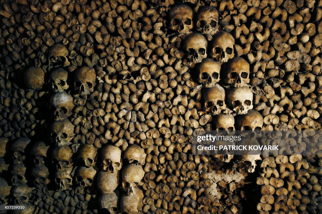 FRANCE-HERITAGE-CATACOMBS