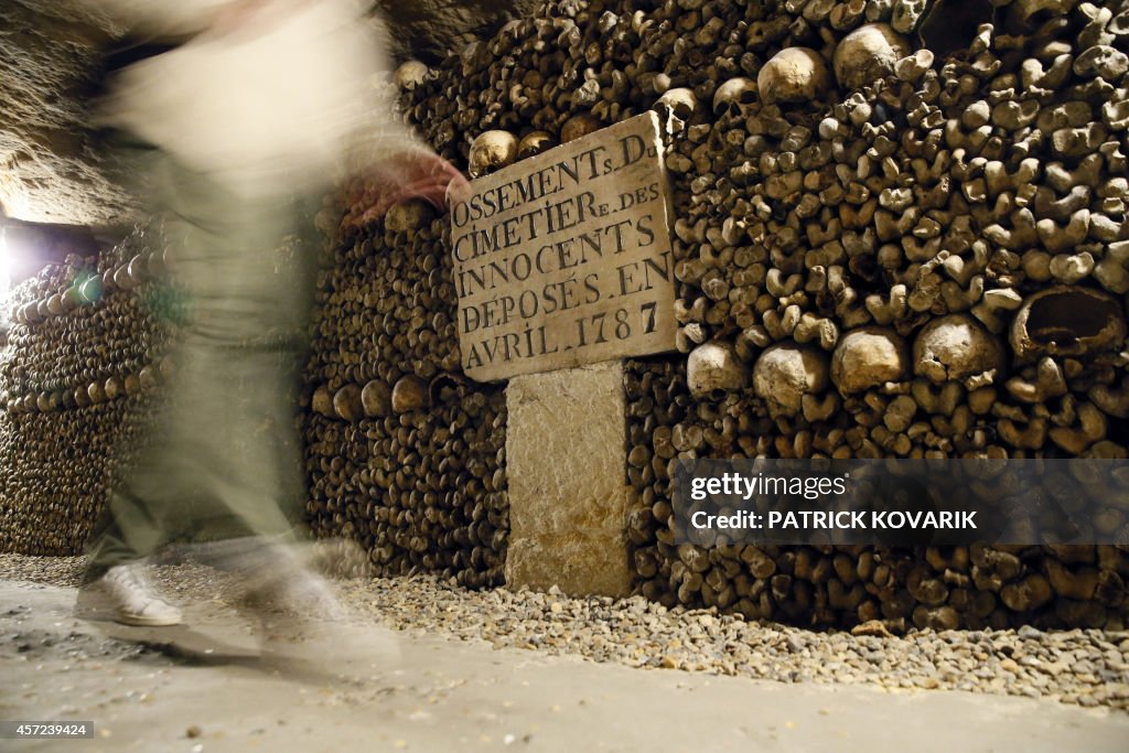 FRANCE-HERITAGE-CATACOMBS