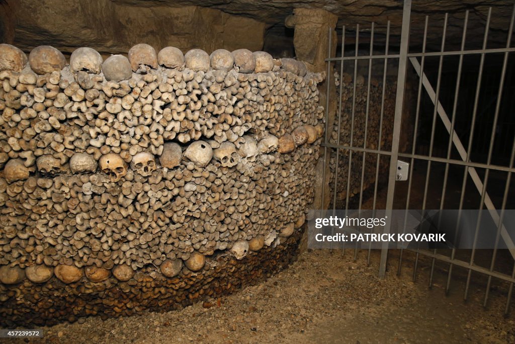 FRANCE-HERITAGE-CATACOMBS