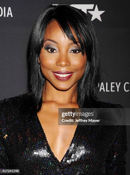 Actress Erica Ash arrives at The Paley Center For Media Presents An Evening With "Real Husbands Of Hollywood" on October 14, 2014 in Beverly Hills,...