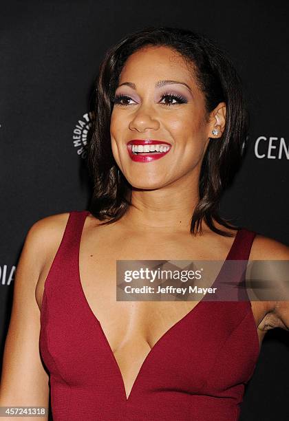 Actress Cynthia Kaye Williams arrives at The Paley Center For Media Presents An Evening With "Real Husbands Of Hollywood" on October 14, 2014 in...