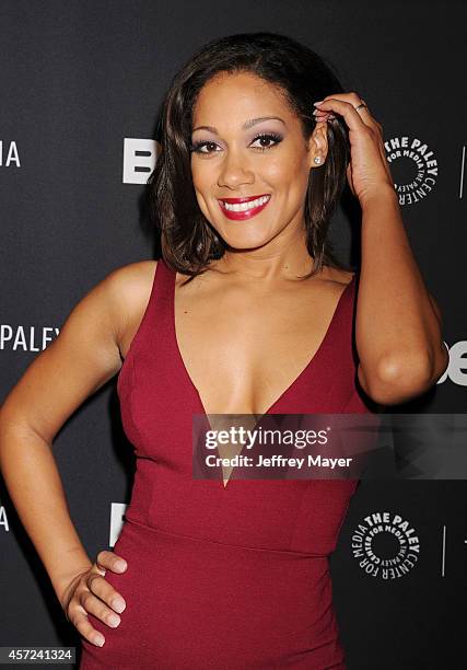 Actress Cynthia Kaye Williams arrives at The Paley Center For Media Presents An Evening With "Real Husbands Of Hollywood" on October 14, 2014 in...