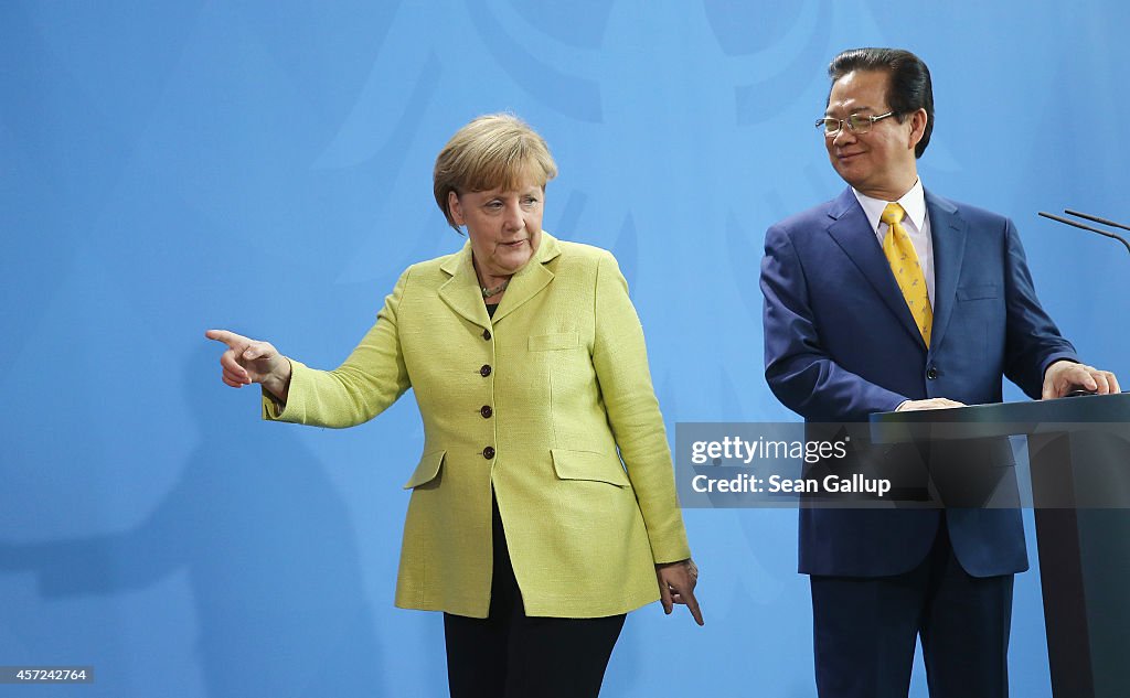 Vietnamese Prime Minister Nguyen Tan Dung Visits Germany