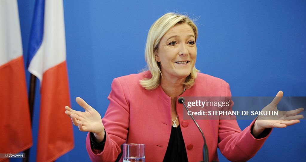 FRANCE-POLITICS-PARTIES-FN-LE PEN