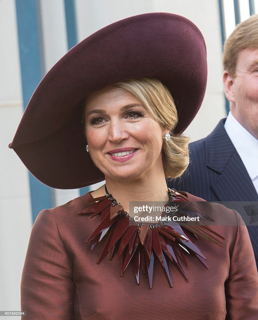 King Felipe And Queen Letizia Of Spain Visit The Netherlands