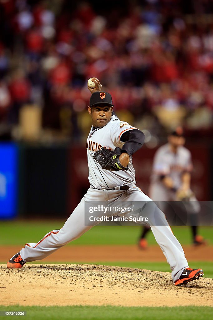NLCS - San Francisco Giants v St Louis Cardinals - Game One