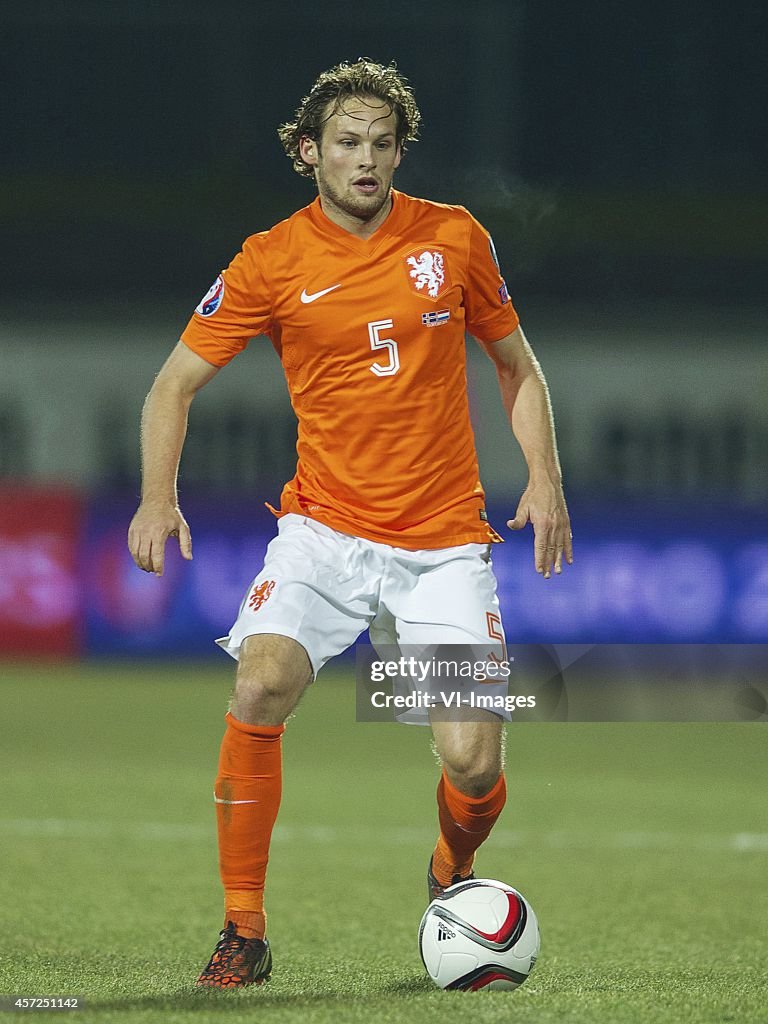 EURO 2016 qualifying match - "Iceland v Netherlands"