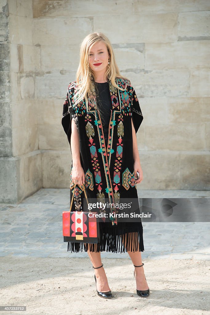 Street Style - Paris Collections: WOMEN SS15 - September 23 To September 01 October, 2014