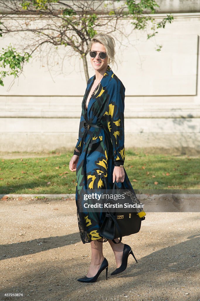 Street Style - Paris Collections: WOMEN SS15 - September 23 To September 01 October, 2014