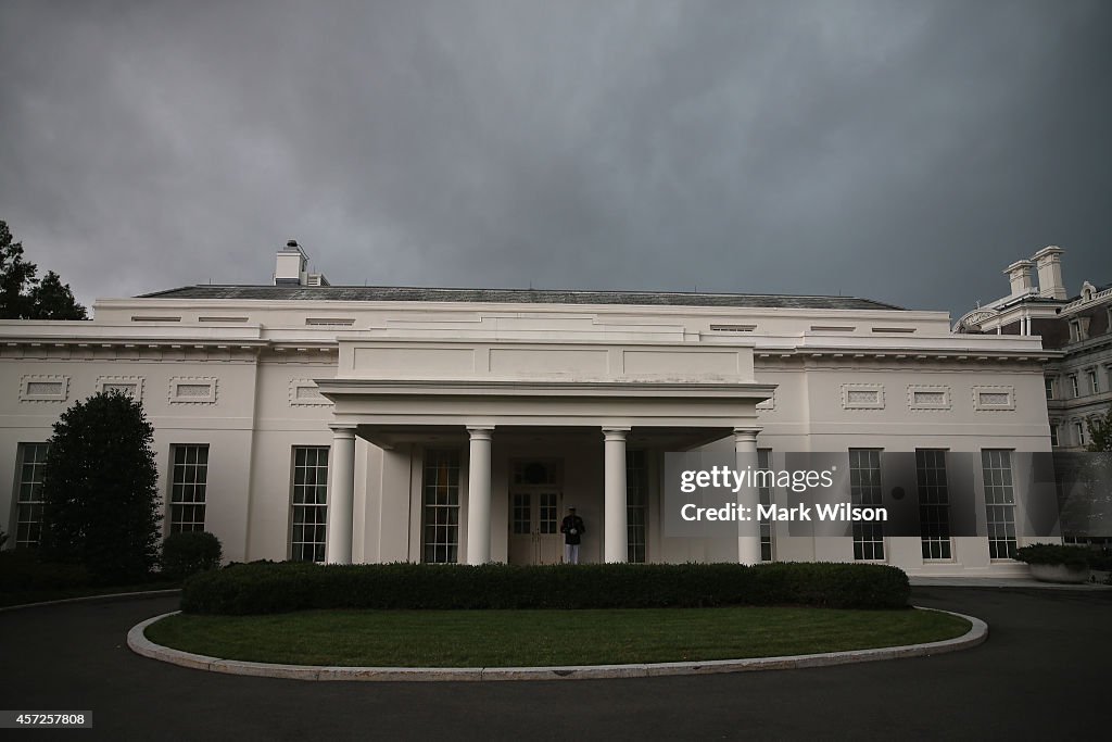 Large Mid-Atlantic Weather System Brings Heavy Rain And Wind To DC Area