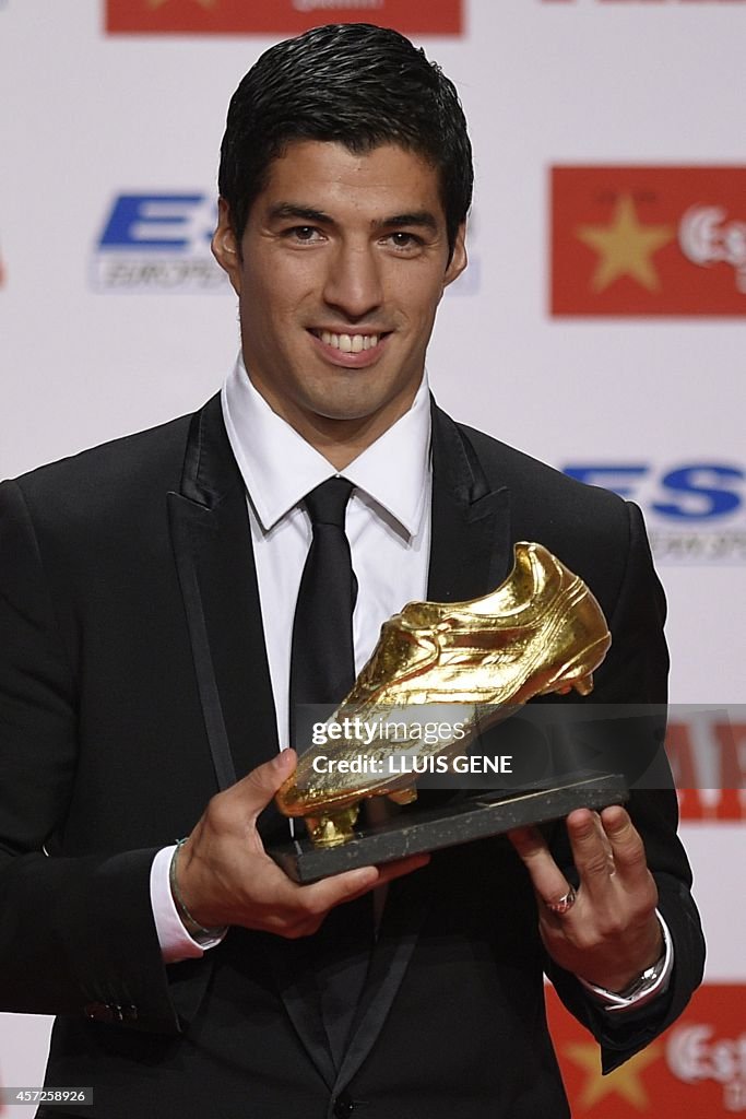 FBL-ESP-GOLDEN BOOT-SUAREZ