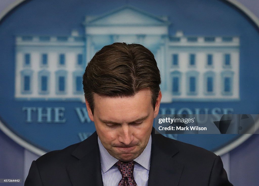 White House Press Secretary Josh Earnest Holds Daily Press Briefing
