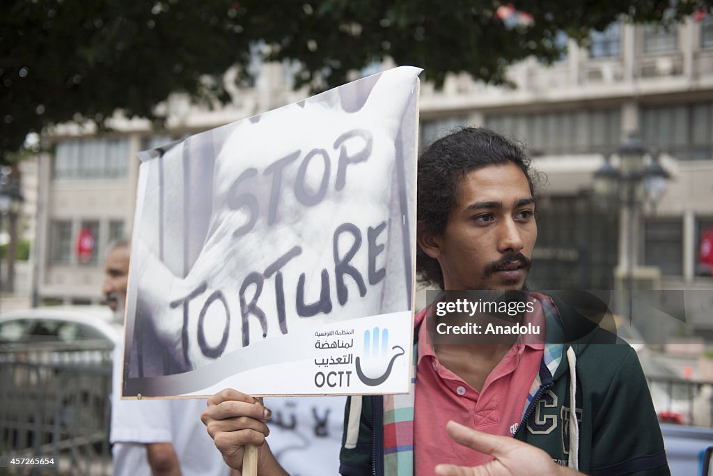 Protests against police torture in Tunisia