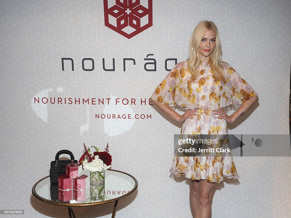 Relaunch Of Nourage's New Formula To Benefit Locks Of Love With Jamie King