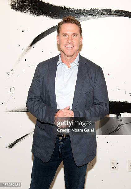 Author Nicholas Sparks attends AOL's BUILD Series Presents: Nicholas Sparks at AOL Studios In New York on October 15, 2014 in New York City.