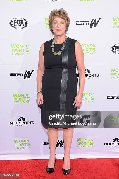 Deborah Slaner Larkin attends the Womens Sports Foundations 35th Annual Salute to Women In Sports awards, a celebration and a fundraiser to ensure...