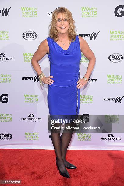 Nancy Lieberman attends the Womens Sports Foundations 35th Annual Salute to Women In Sports awards, a celebration and a fundraiser to ensure more...