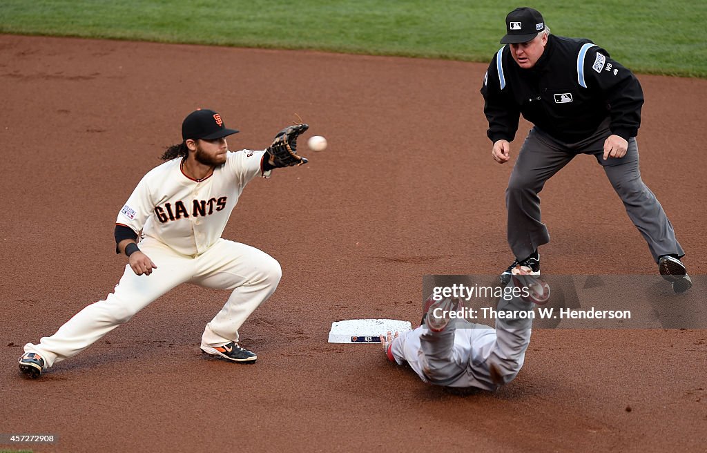 NLCS - St Louis Cardinals v San Francisco Giants - Game Four