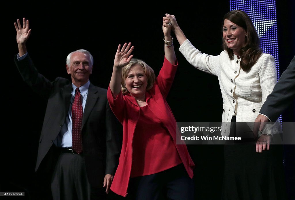 Hillary Clinton Campaigns With Alison Lundergan Grimes In Kentucky