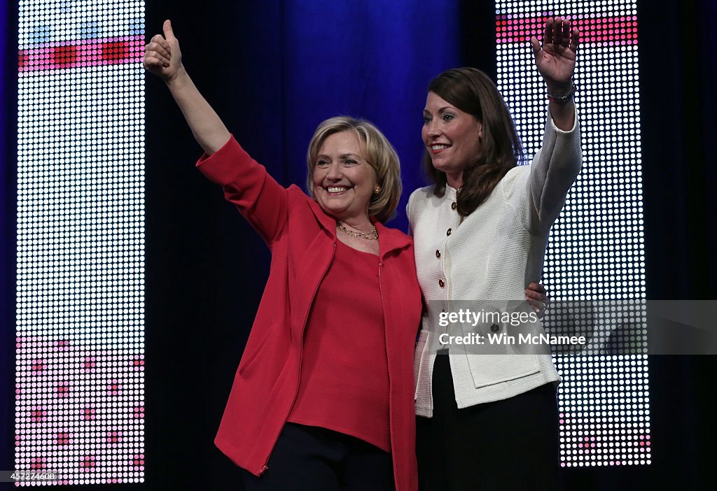 Hillary Clinton Campaigns With Alison Lundergan Grimes In Kentucky