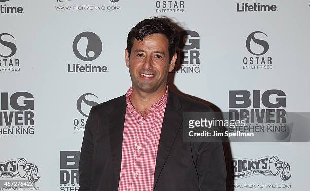 Executive Vice President and General Manager of Lifetime Rob Sharenow attends the "Big Driver" New York Premiere at Angelika Film Center on October...