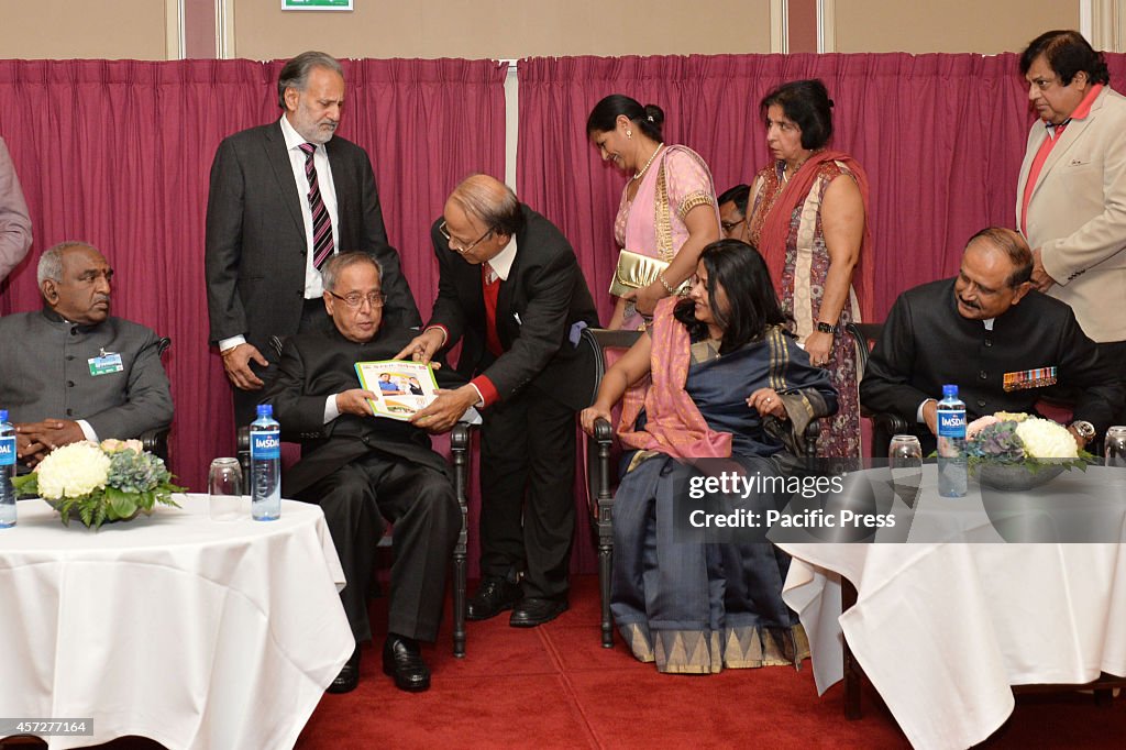 The President of India, Shri Pranab Mukherjee during a...