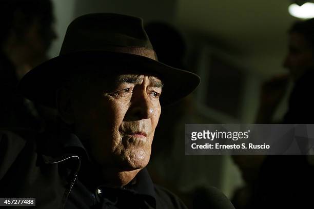 Director Bernardo Bertolucci attends the Cocktail Party during the 9th Rome Film Festival at Casa del Cinema on October 15, 2014 in Rome, Italy.