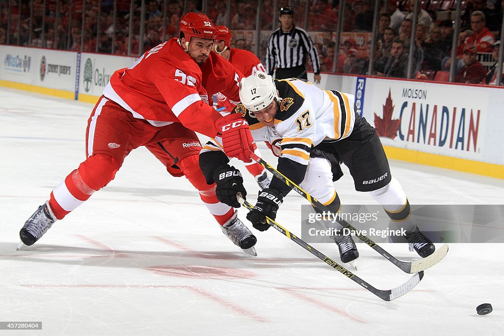 Boston Bruins v Detroit Red Wings