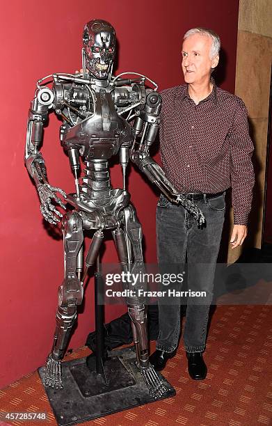 Terminar Directo 266 James Cameron Terminator Photos & High Res Pictures - Getty Images