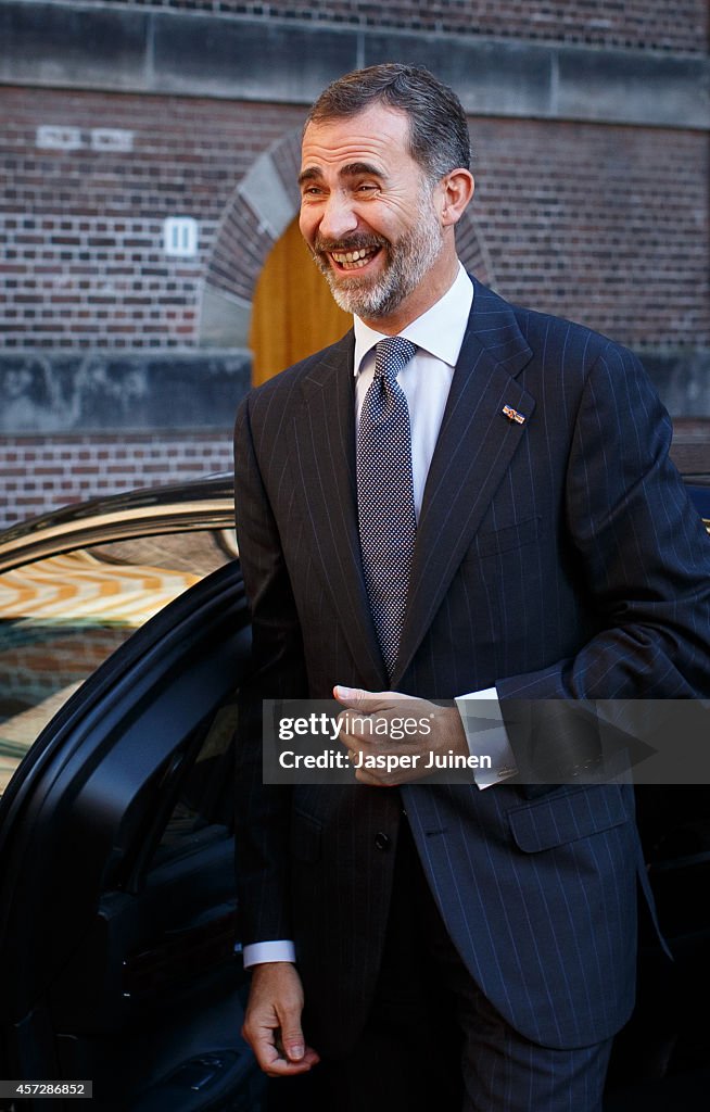 King Felipe And Queen Letizia Of Spain Visit The Netherlands