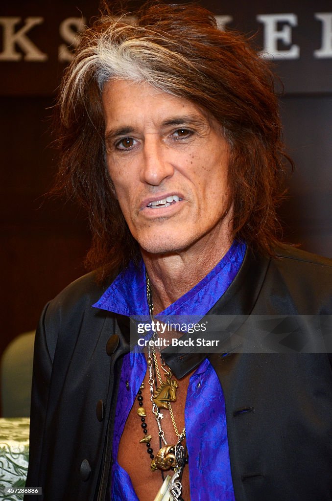 Joe Perry Book Signing For "Rocks: My Life In And Out Of Aerosmith"