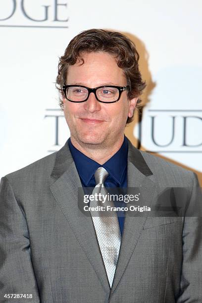 Director David Dobkin attends 'The Judge' Rome Premiere at the Cinema Moderno on October 15, 2014 in Rome, Italy.