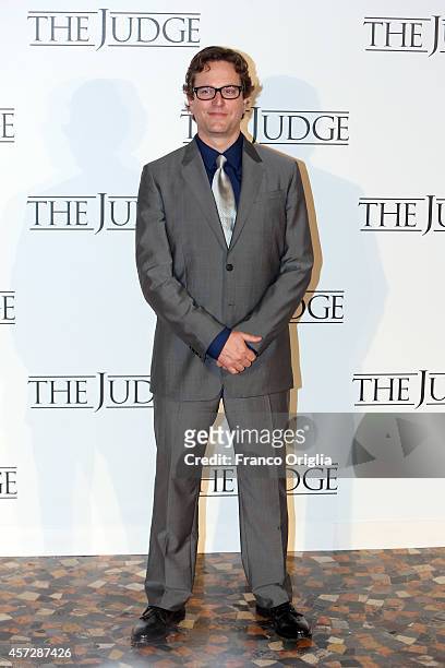 Director David Dobkin attends 'The Judge' Rome Premiere at the Cinema Moderno on October 15, 2014 in Rome, Italy.