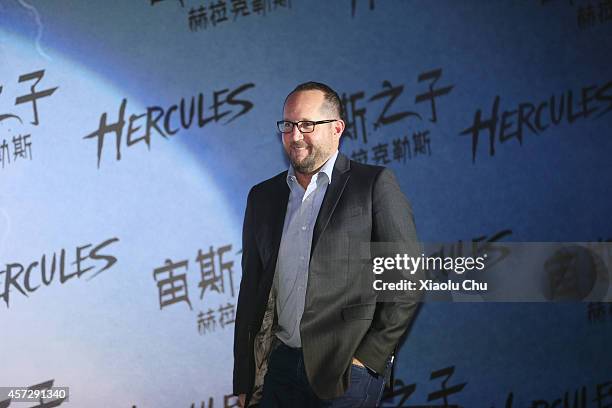 Producer Beau Flynn attends the Chinese Media Conference of 'Hercules' at the China World Summit Wing Hotel .> on October 16, 2014 in Beijing, China.