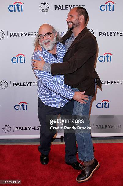 Developer/Producer Jim Dauterive and show Creator Loren Bouchard attends the 2nd Annual Paleyfest New York Presents; " Bob's Burgers" at Paley Center...