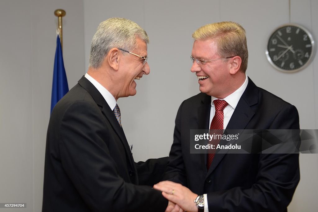 Stefan Fule-Volkan Bozkir meeting