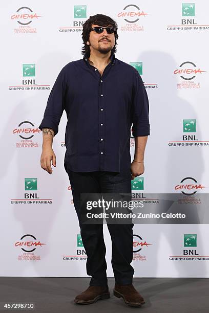 Ricky Memphis attends the 'Soap Opera' Photocall during The 9th Rome Film Festival at the Auditorium Parco Della Musica on October 16, 2014 in Rome,...