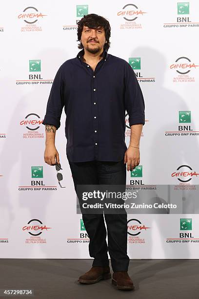 Ricky Memphis attends the 'Soap Opera' Photocall during The 9th Rome Film Festival at the Auditorium Parco Della Musica on October 16, 2014 in Rome,...