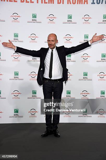 Alessandro Genovesi attends the 'Soap Opera' Photocall during The 9th Rome Film Festival at the Auditorium Parco Della Musica on October 16, 2014 in...