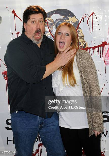 Prop artist Kevin Klemm arrives for ScreamFest 2014 "See No Evil 2" Screening held at TCL Chinese 6 Theatres on October 15, 2014 in Hollywood,...