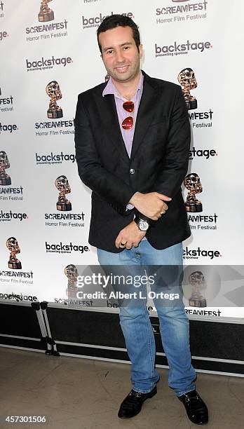 Actor Paul Tirado arrives for ScreamFest 2014 "See No Evil 2" Screening held at TCL Chinese 6 Theatres on October 15, 2014 in Hollywood, California.