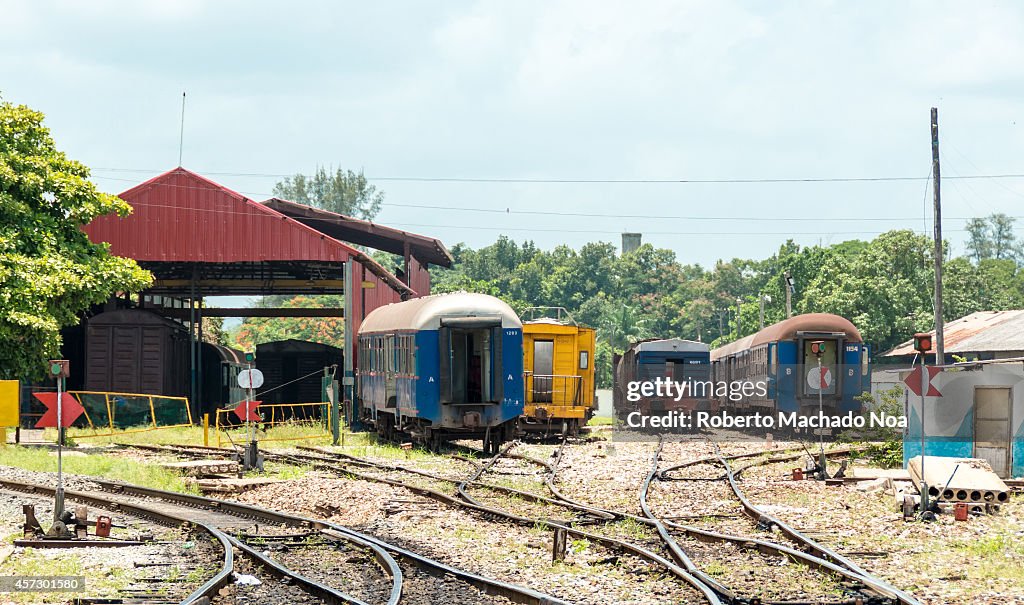 Main train station in the city, Cuba was the first country...